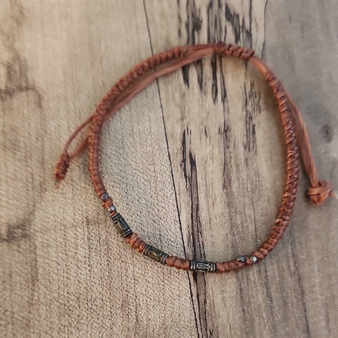 Brown Woven Bracelet